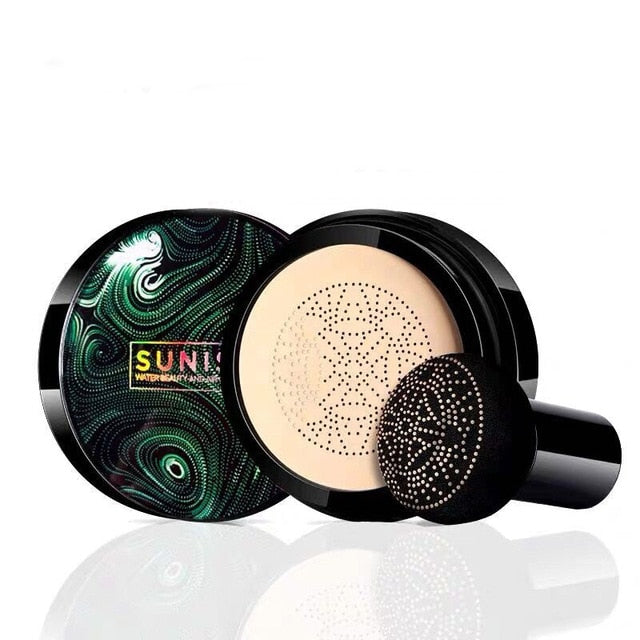 SUNISA New Mushroom Head Make up Air Cushion Moisturizing Foundation Air-permeable Natural Brightening Makeup BB Cream - Onfleek